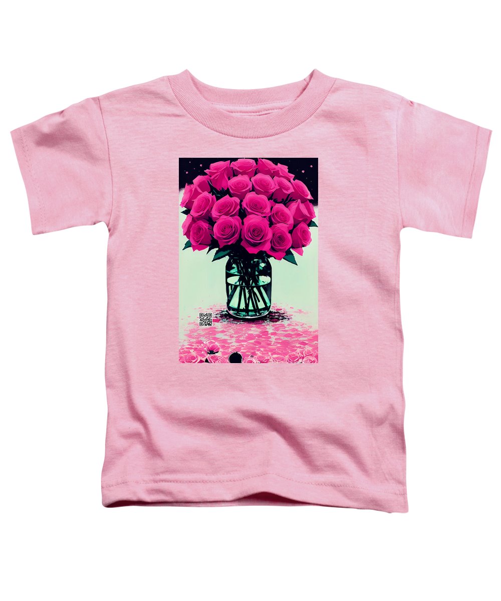 Mother's Day Rose Bouquet - Toddler T-Shirt