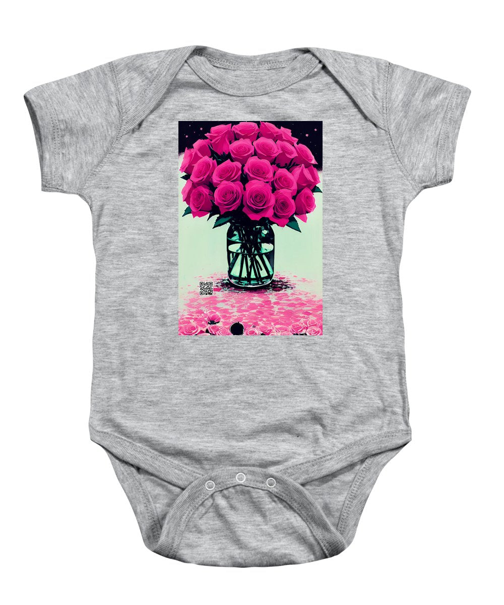 Mother's Day Rose Bouquet - Baby Onesie