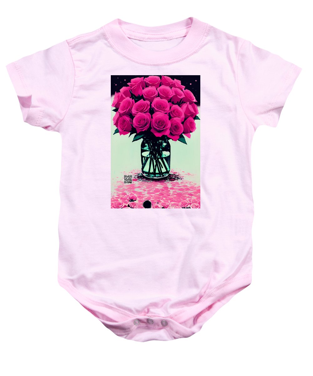 Mother's Day Rose Bouquet - Baby Onesie