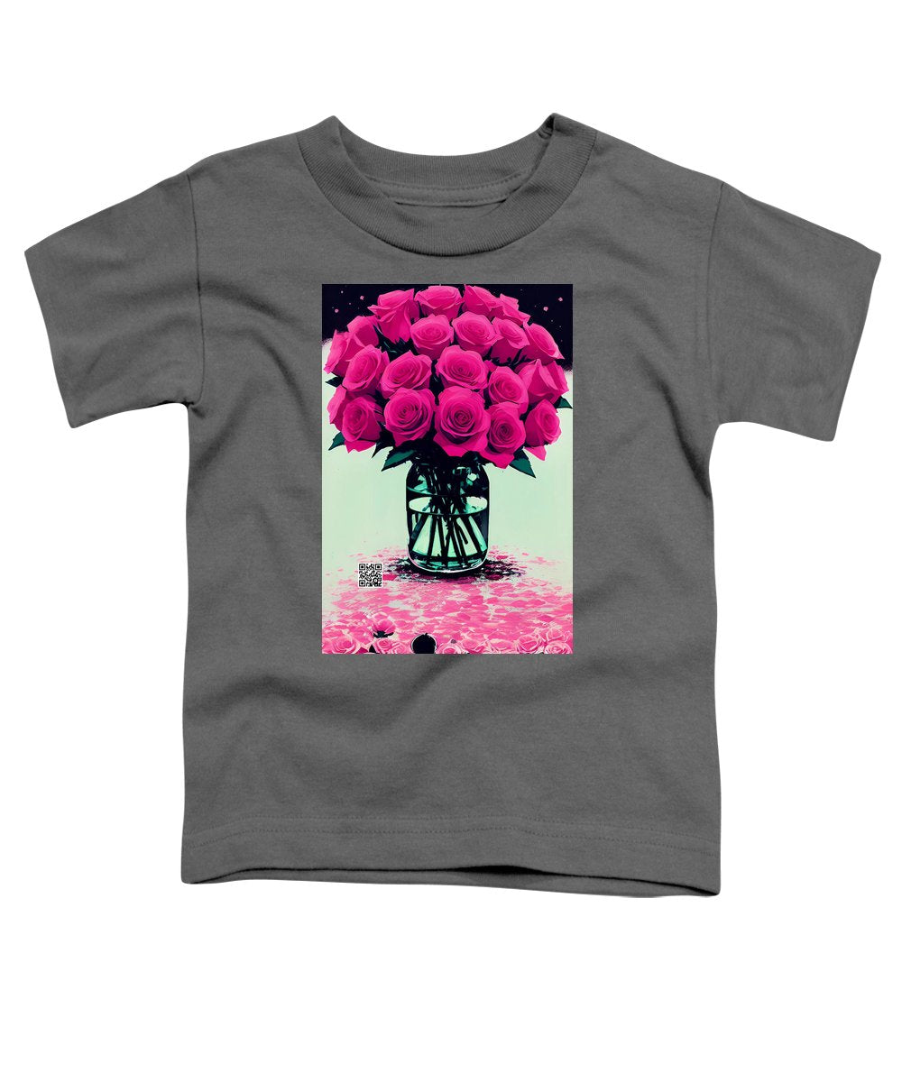 Mother's Day Rose Bouquet - Toddler T-Shirt