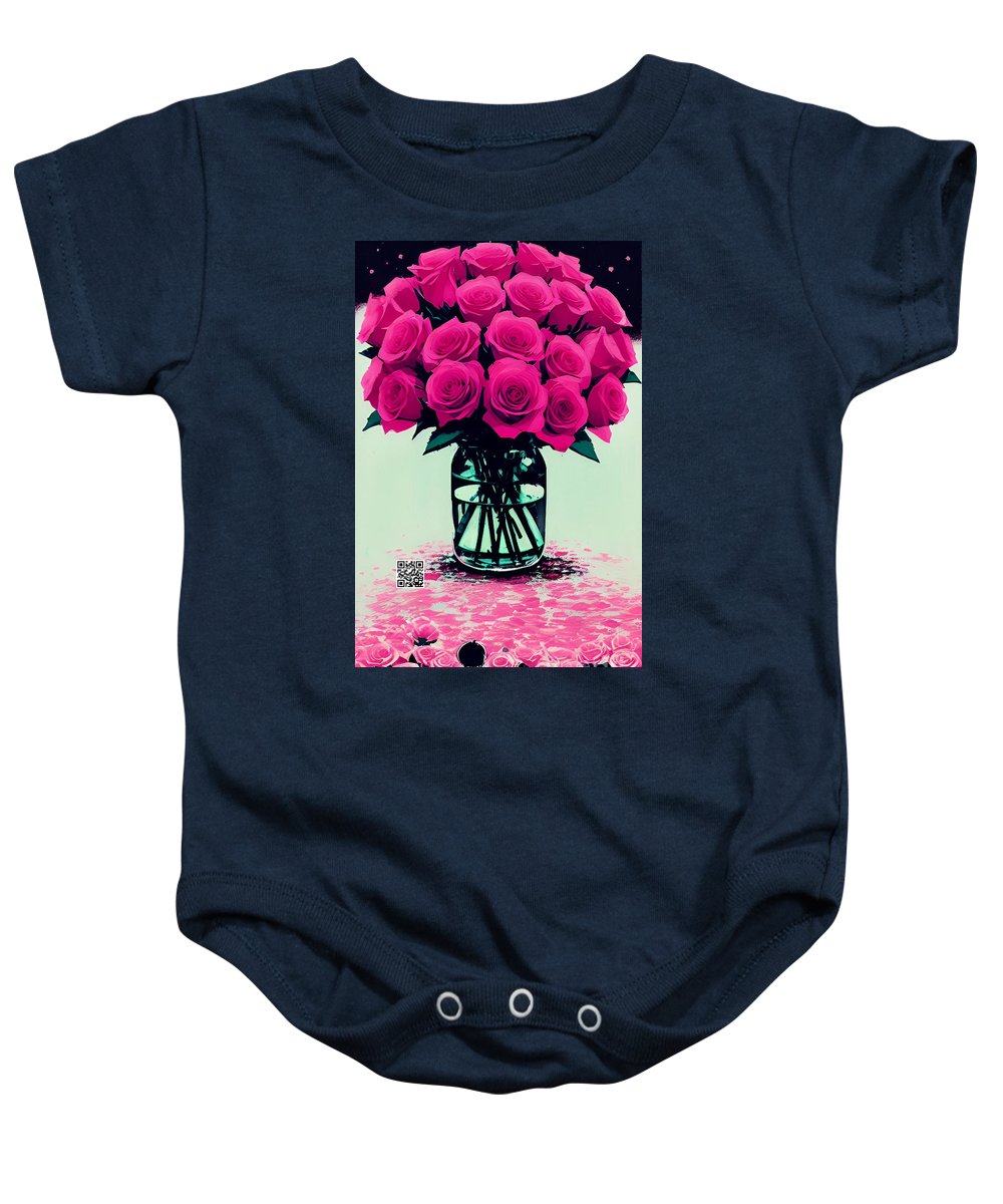 Mother's Day Rose Bouquet - Baby Onesie