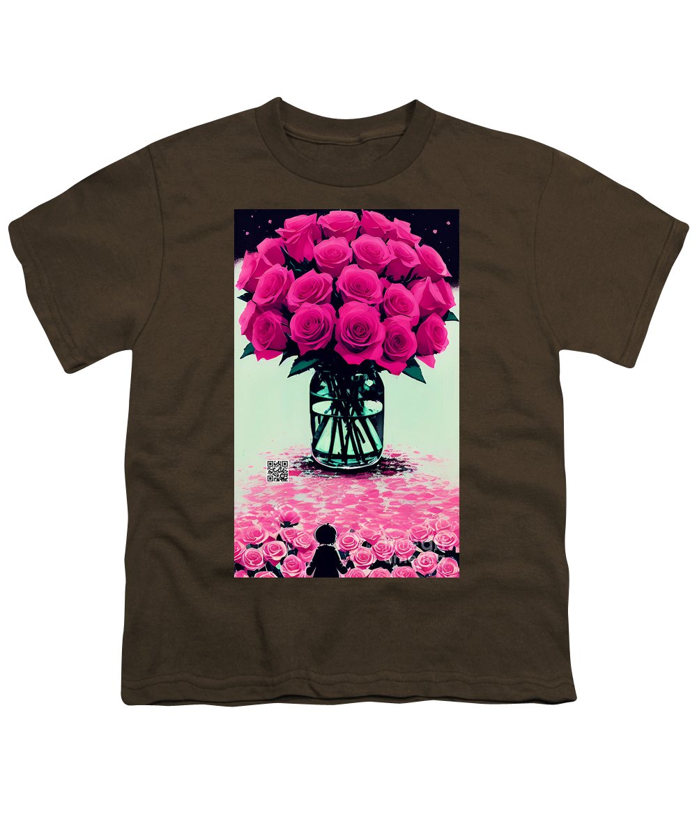 Mother's Day Rose Bouquet - Youth T-Shirt