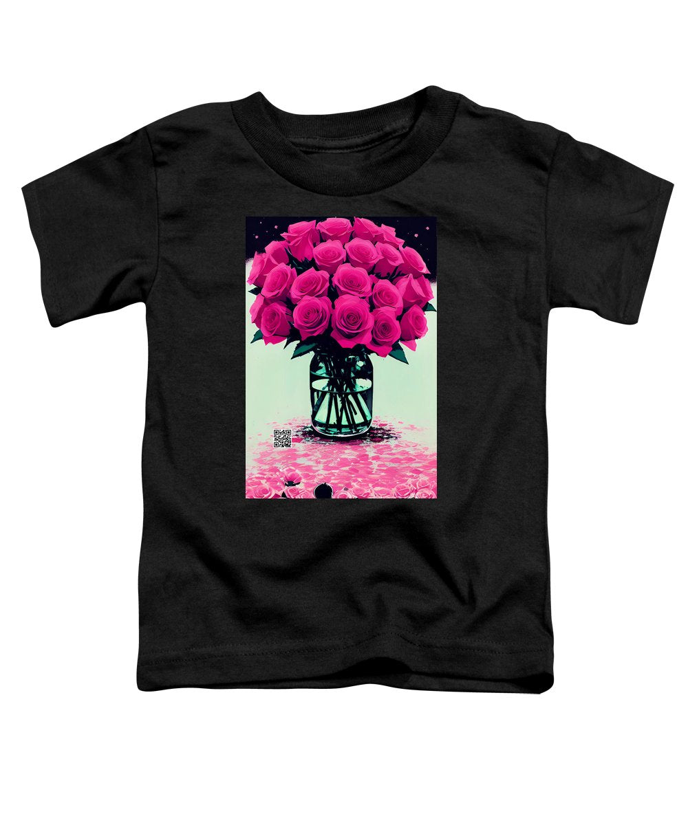 Mother's Day Rose Bouquet - Toddler T-Shirt