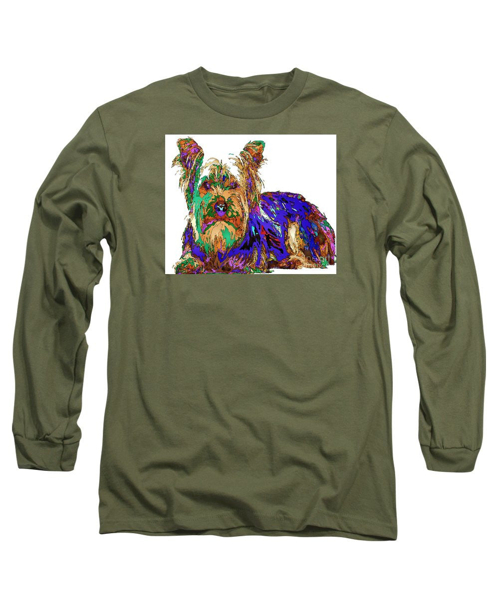 Long Sleeve T-Shirt - Muffin. Pet Series