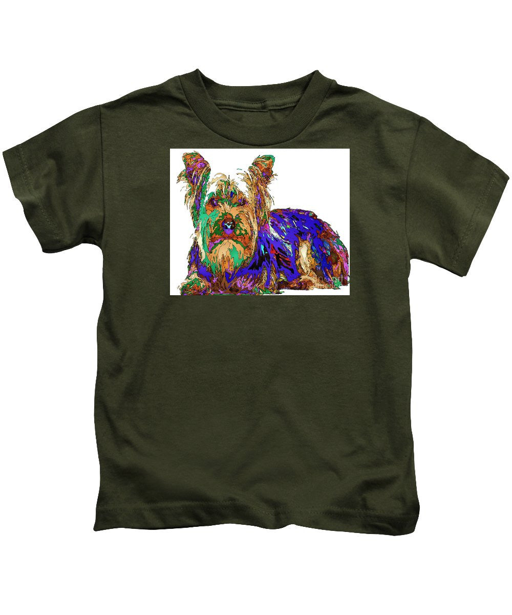 T-shirt pour enfants - Muffin. Série Pet