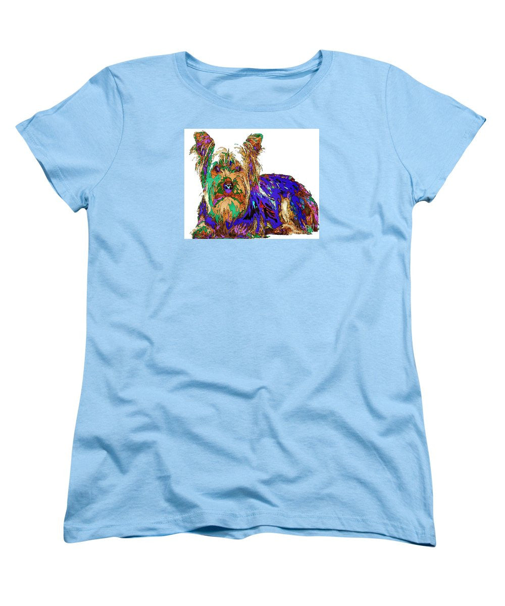 Women's T-Shirt (Standard Cut) - Muffin. Pet Series