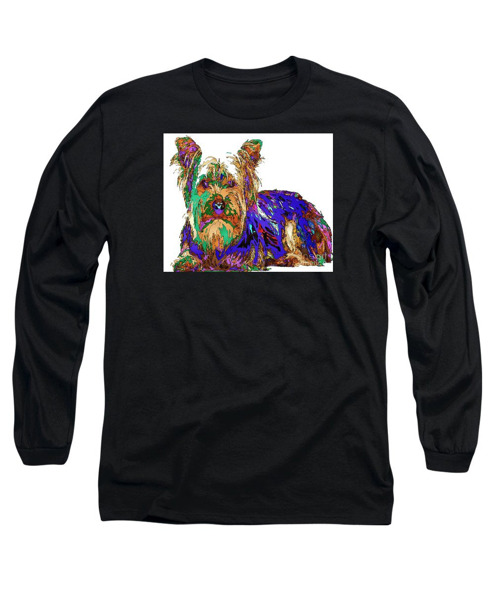 Long Sleeve T-Shirt - Muffin. Pet Series