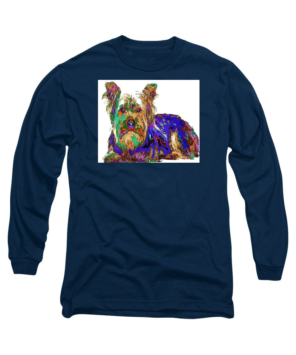 Long Sleeve T-Shirt - Muffin. Pet Series