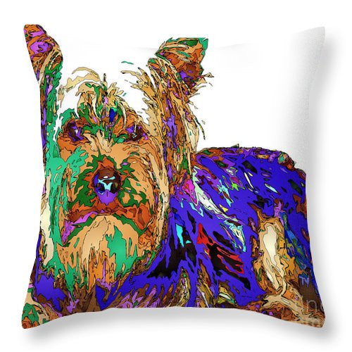 Throw Pillow - Muffin. Pet Series