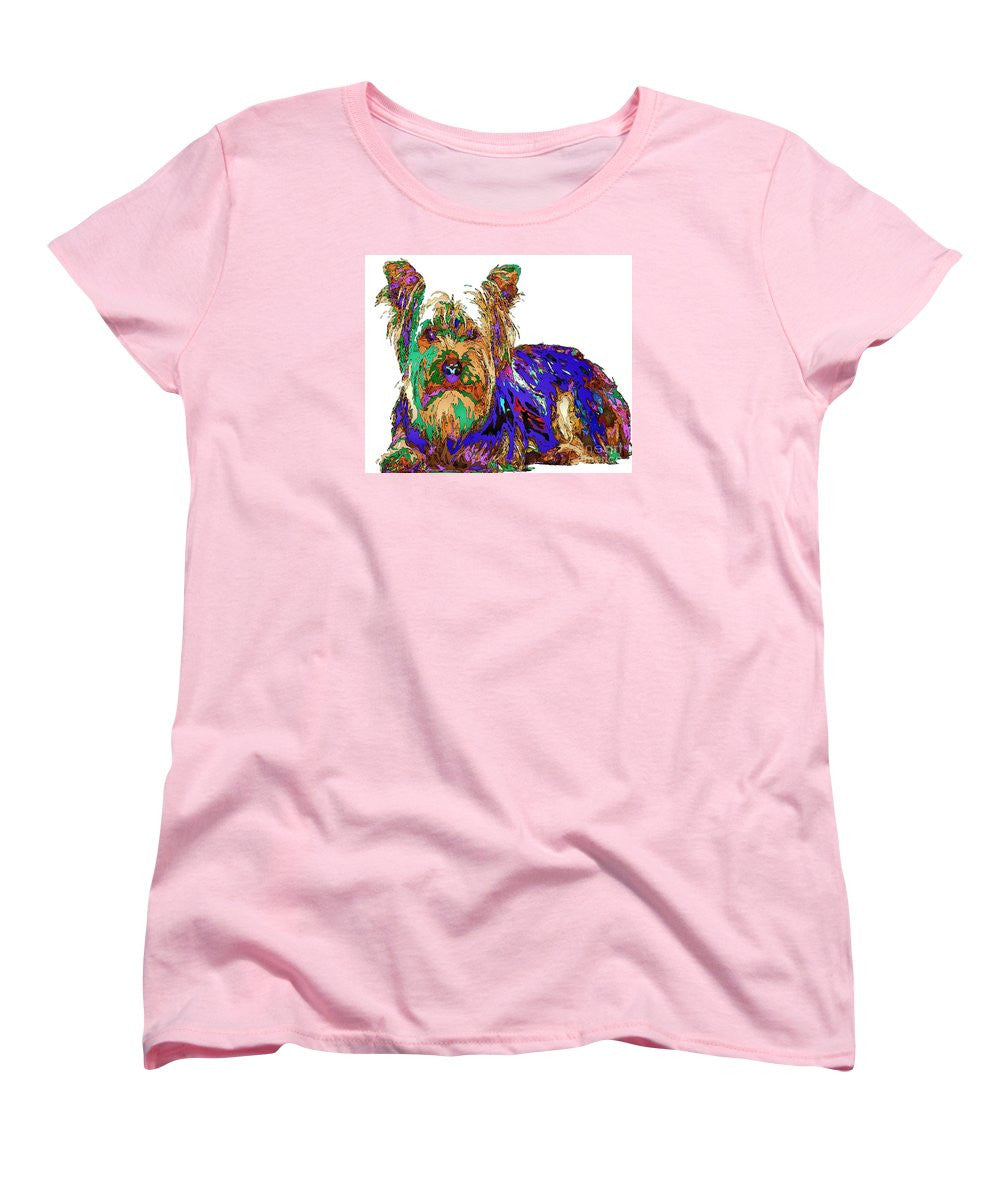 Women's T-Shirt (Standard Cut) - Muffin. Pet Series