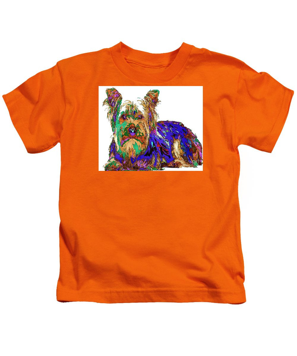 T-shirt pour enfants - Muffin. Série Pet