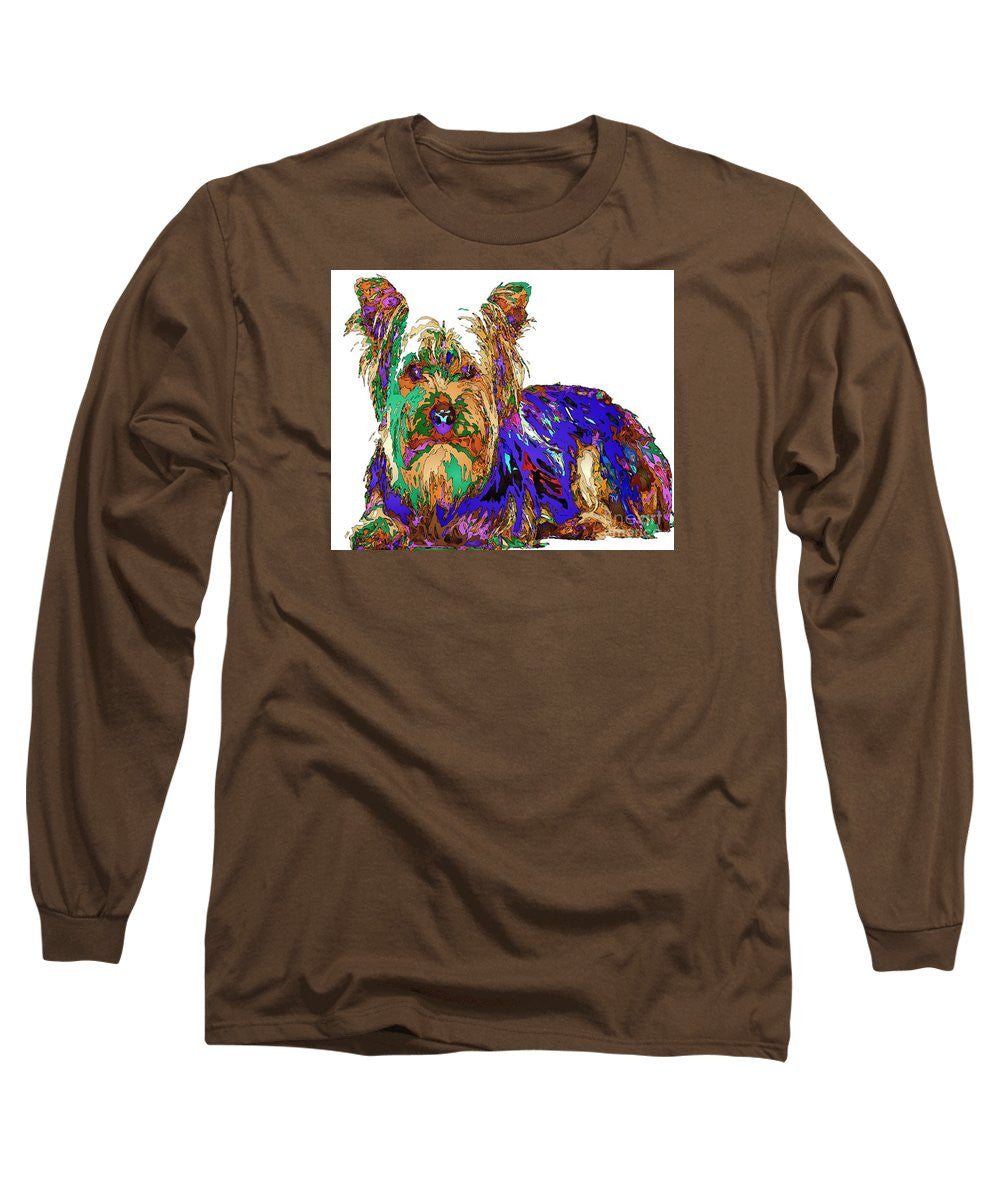 Long Sleeve T-Shirt - Muffin. Pet Series