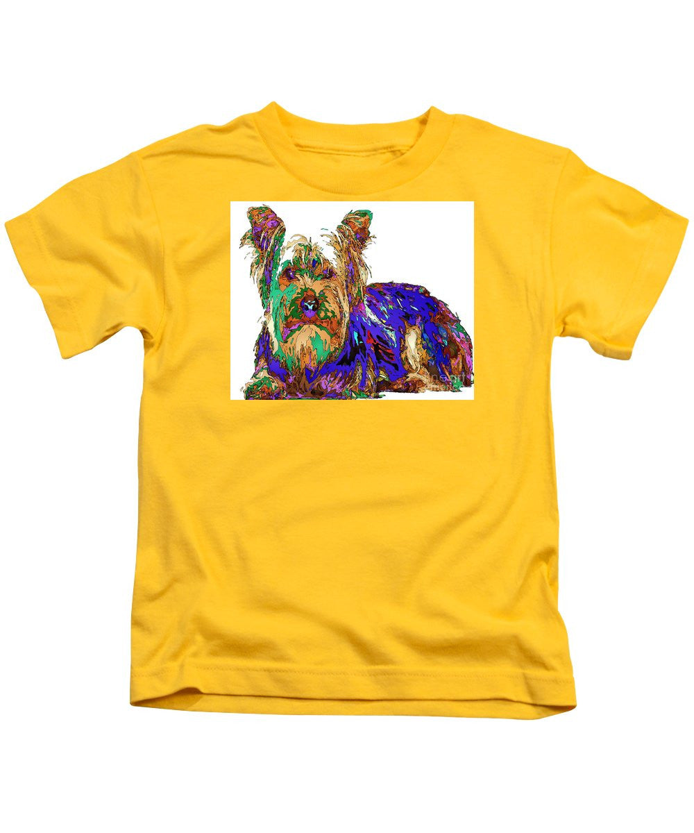 T-shirt pour enfants - Muffin. Série Pet