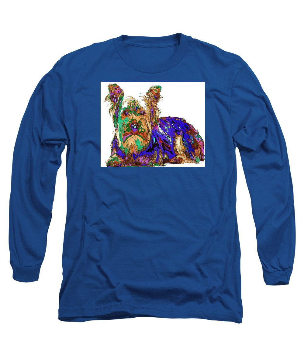 Long Sleeve T-Shirt - Muffin. Pet Series