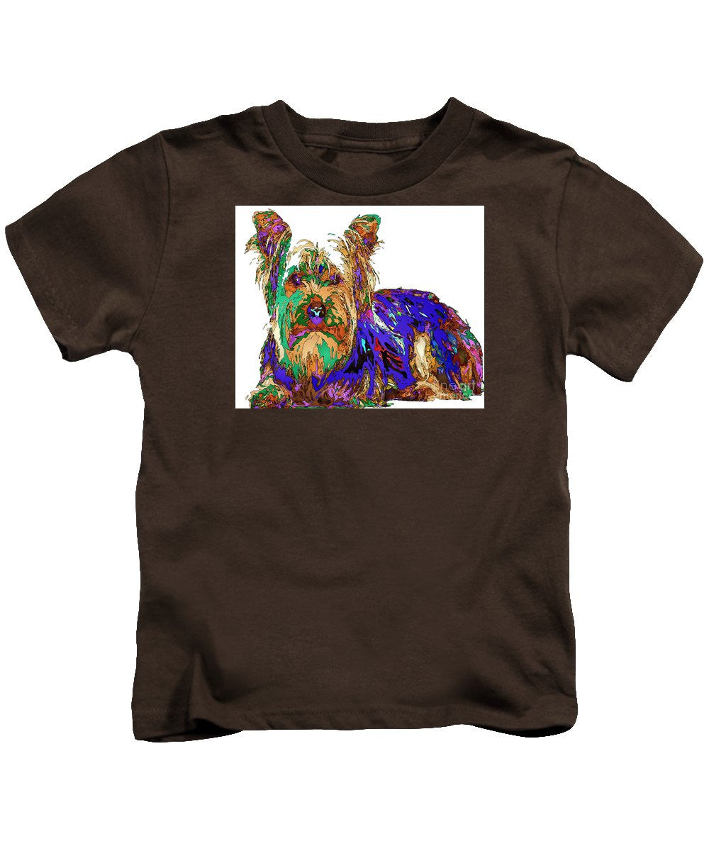 T-shirt pour enfants - Muffin. Série Pet