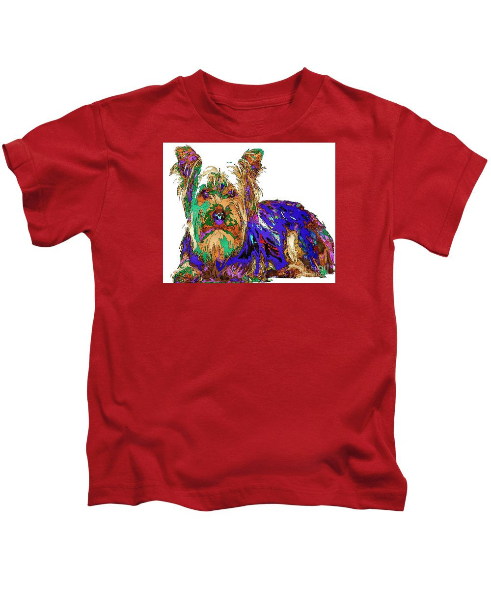 T-shirt pour enfants - Muffin. Série Pet