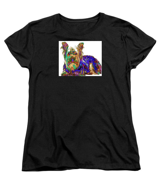 Women's T-Shirt (Standard Cut) - Muffin. Pet Series