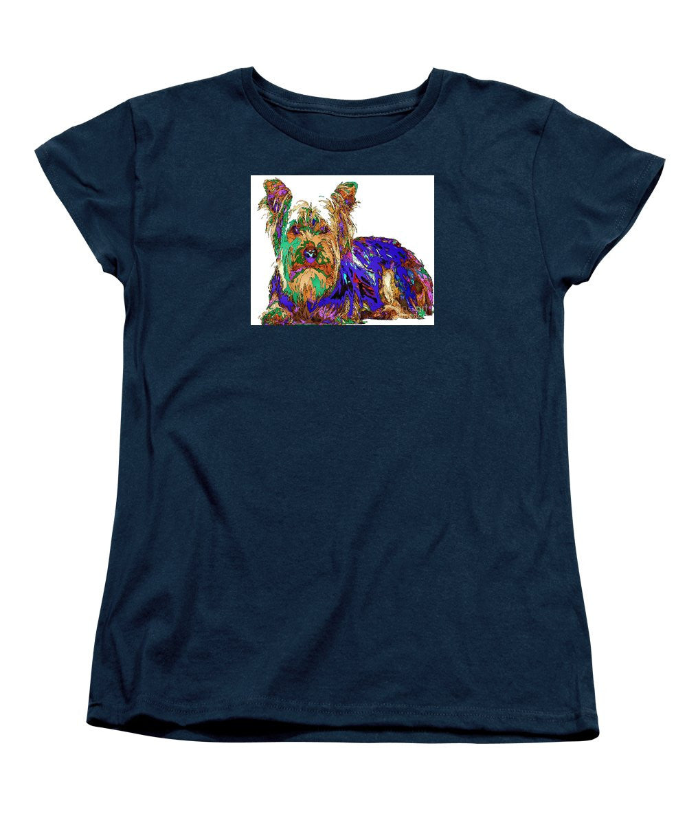 Women's T-Shirt (Standard Cut) - Muffin. Pet Series