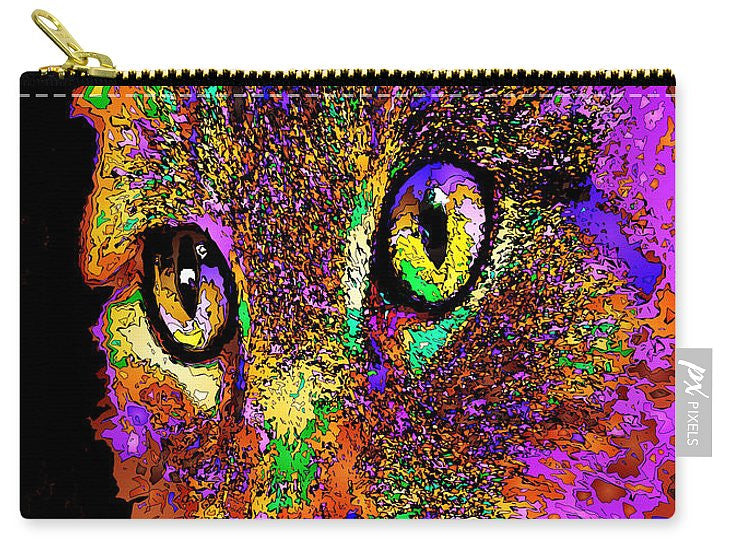 Pochette fourre-tout - Muffin le chat. Série Pet