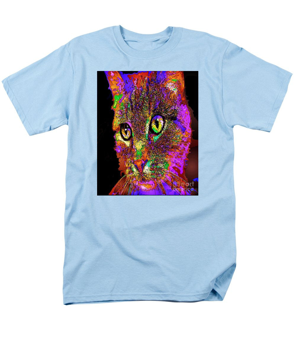 Men's T-Shirt  (Regular Fit) - Muffin The Cat. Pet Series