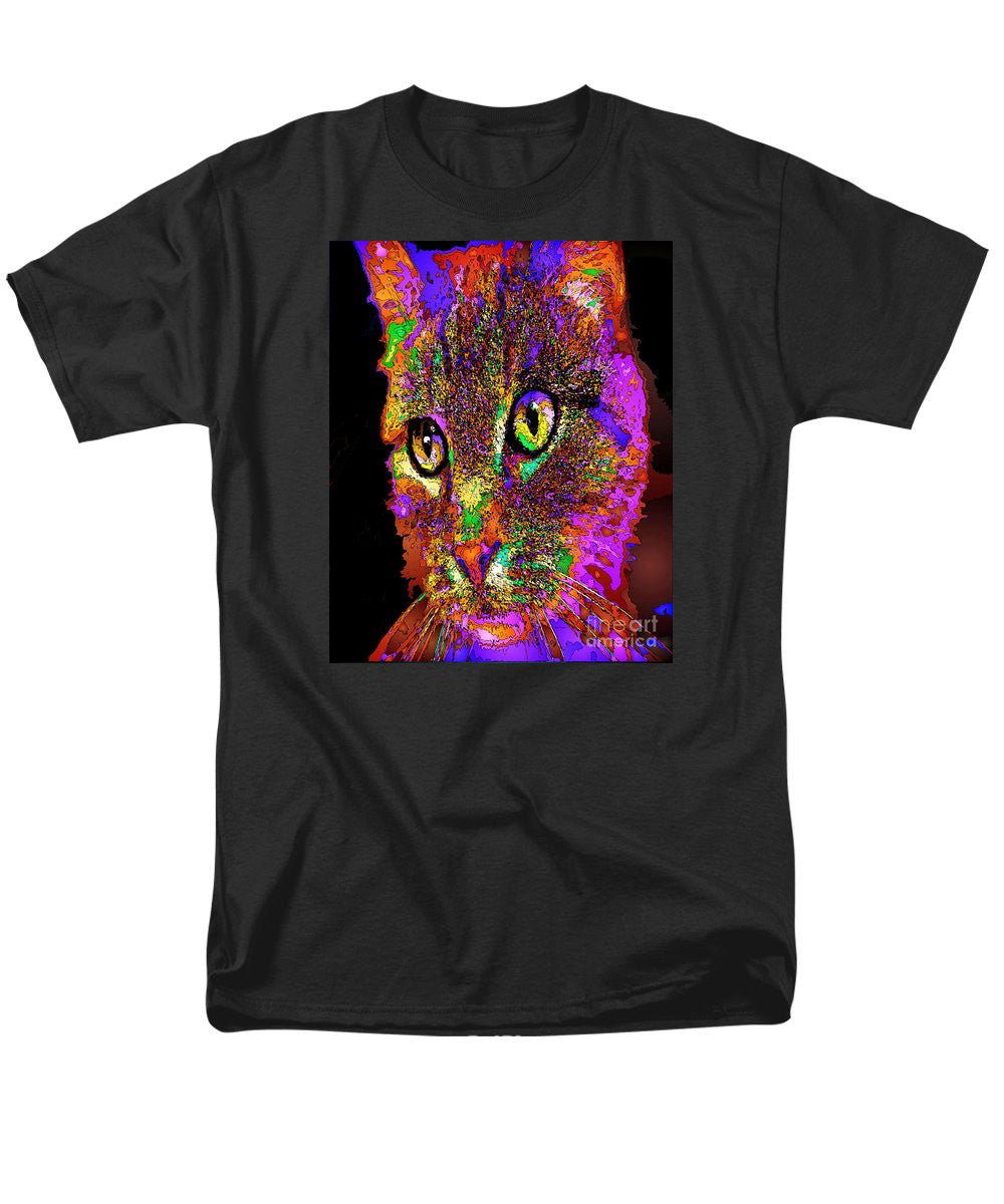 Men's T-Shirt  (Regular Fit) - Muffin The Cat. Pet Series