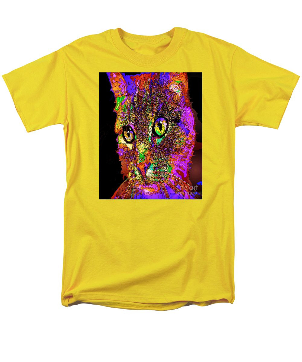 Men's T-Shirt  (Regular Fit) - Muffin The Cat. Pet Series