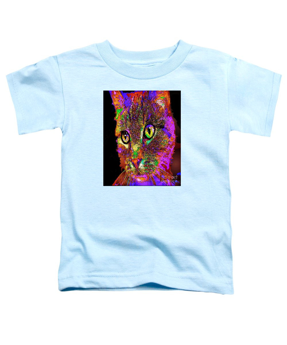 T-shirt pour tout-petits – Muffin le chat. Série Pet