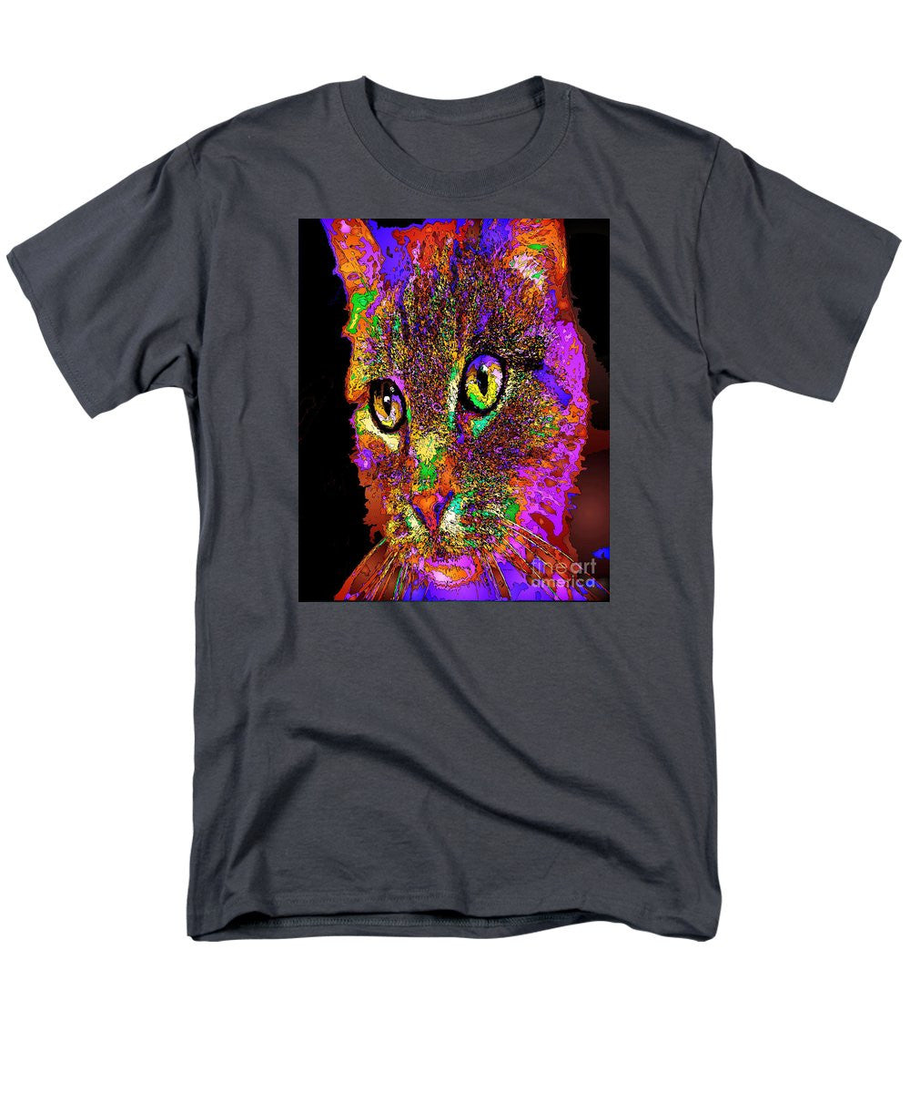 Men's T-Shirt  (Regular Fit) - Muffin The Cat. Pet Series