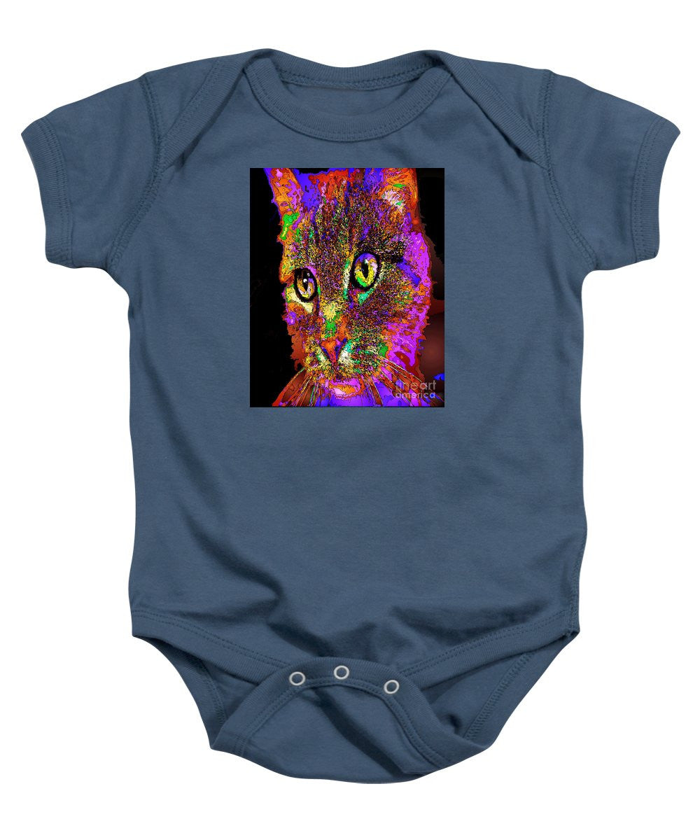Baby Onesie - Muffin The Cat. Pet Series