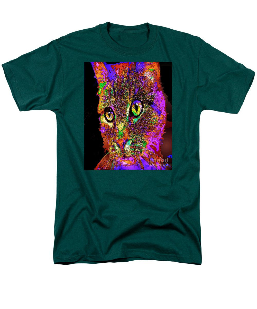 Men's T-Shirt  (Regular Fit) - Muffin The Cat. Pet Series