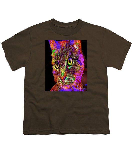 Youth T-Shirt - Muffin The Cat. Pet Series