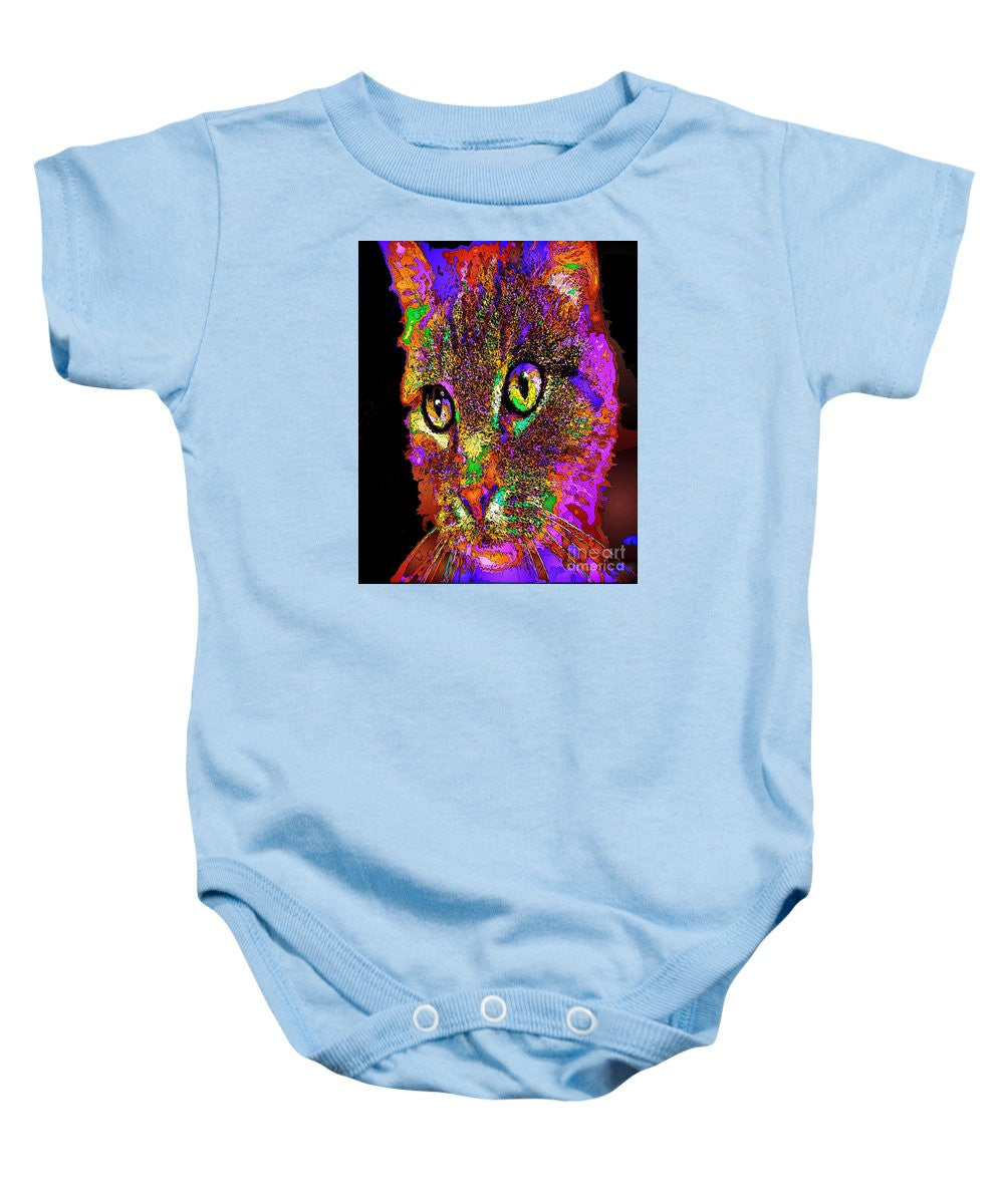 Baby Onesie - Muffin The Cat. Pet Series
