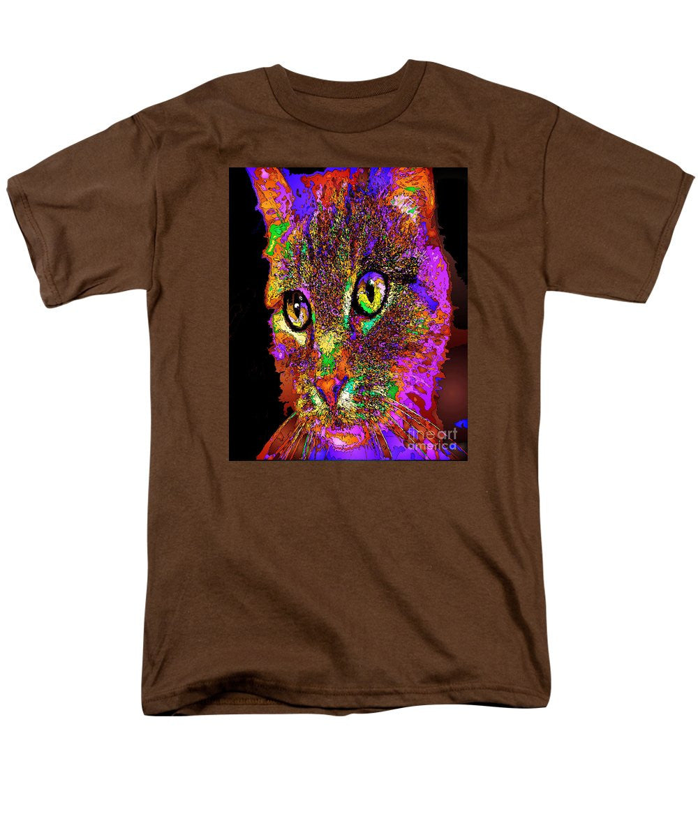 Men's T-Shirt  (Regular Fit) - Muffin The Cat. Pet Series