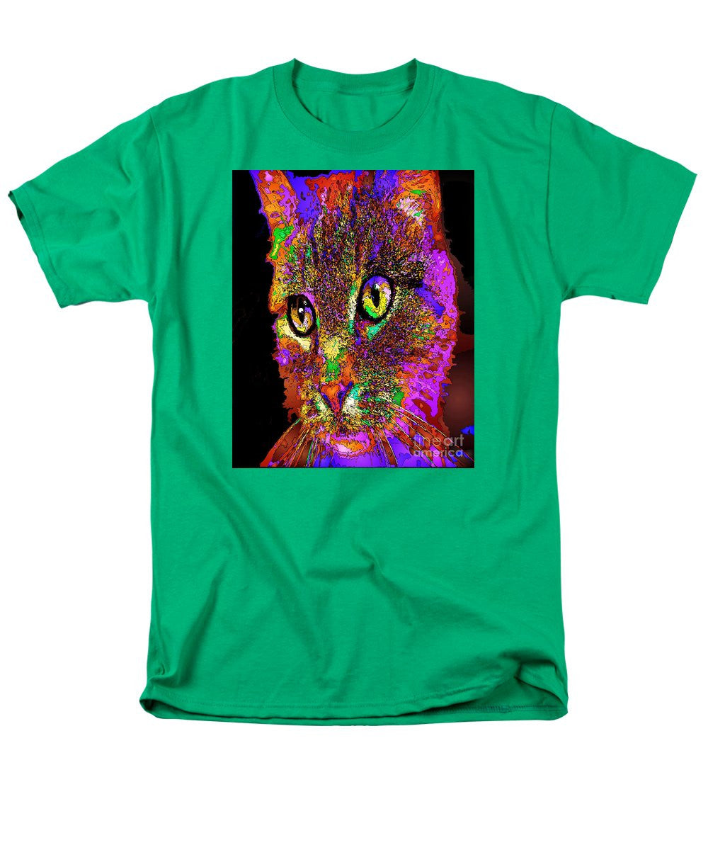 Men's T-Shirt  (Regular Fit) - Muffin The Cat. Pet Series