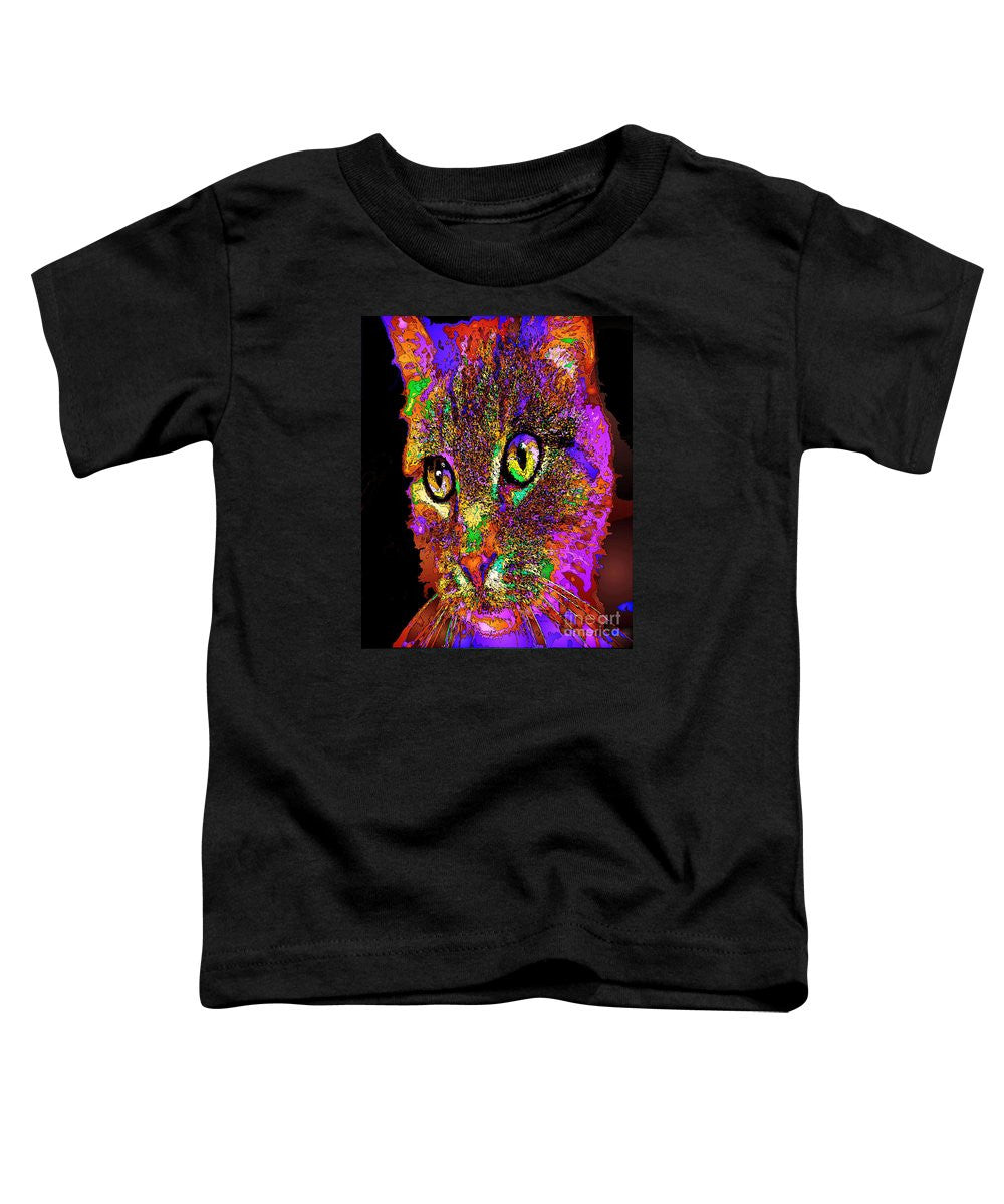 T-shirt pour tout-petits – Muffin le chat. Série Pet