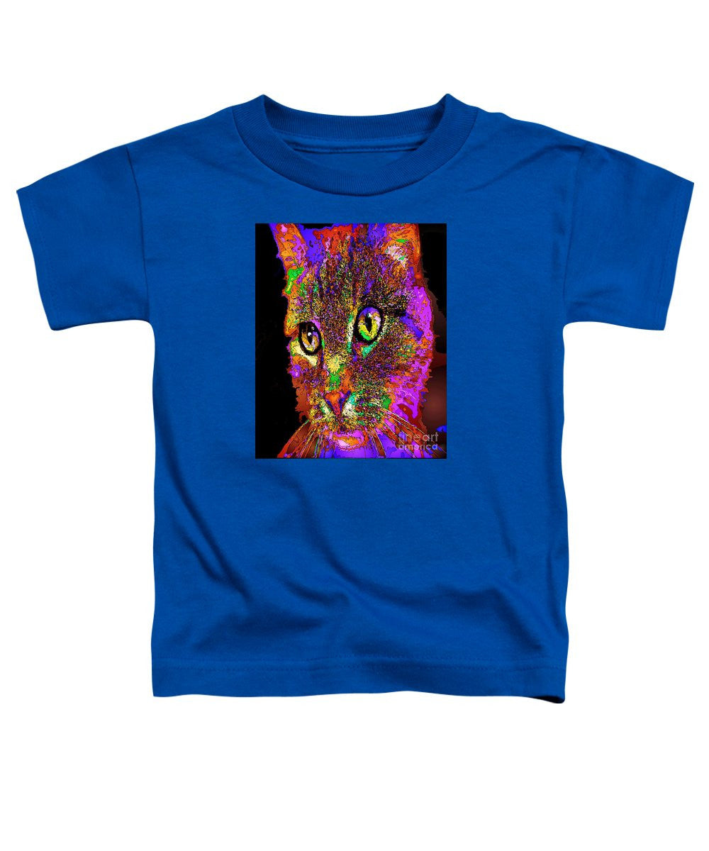 T-shirt pour tout-petits – Muffin le chat. Série Pet