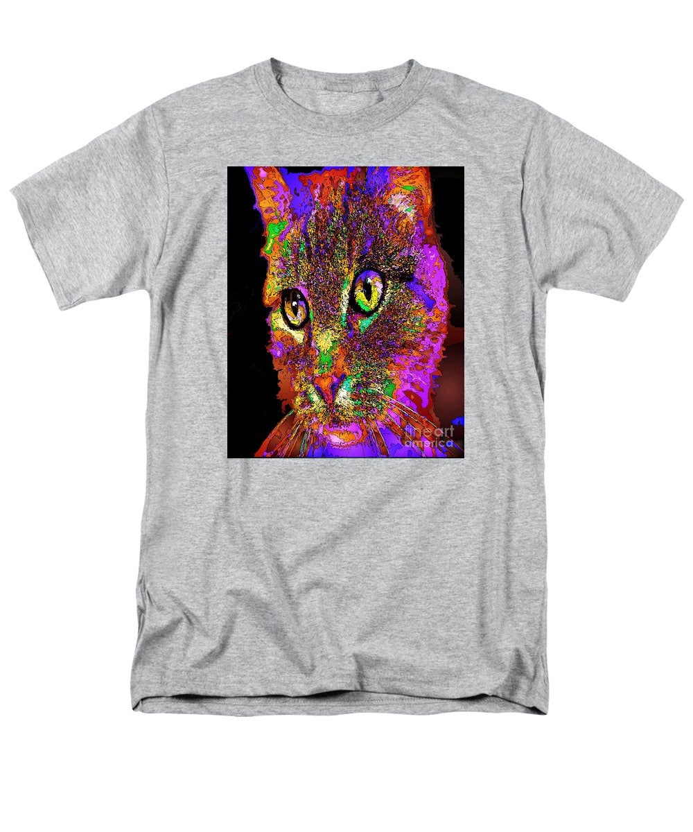Men's T-Shirt  (Regular Fit) - Muffin The Cat. Pet Series