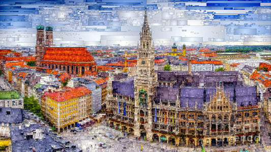 Art Print - Munich Cityscape