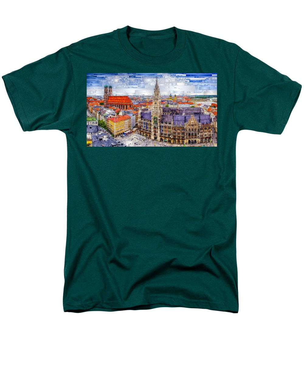 Men's T-Shirt  (Regular Fit) - Munich Cityscape
