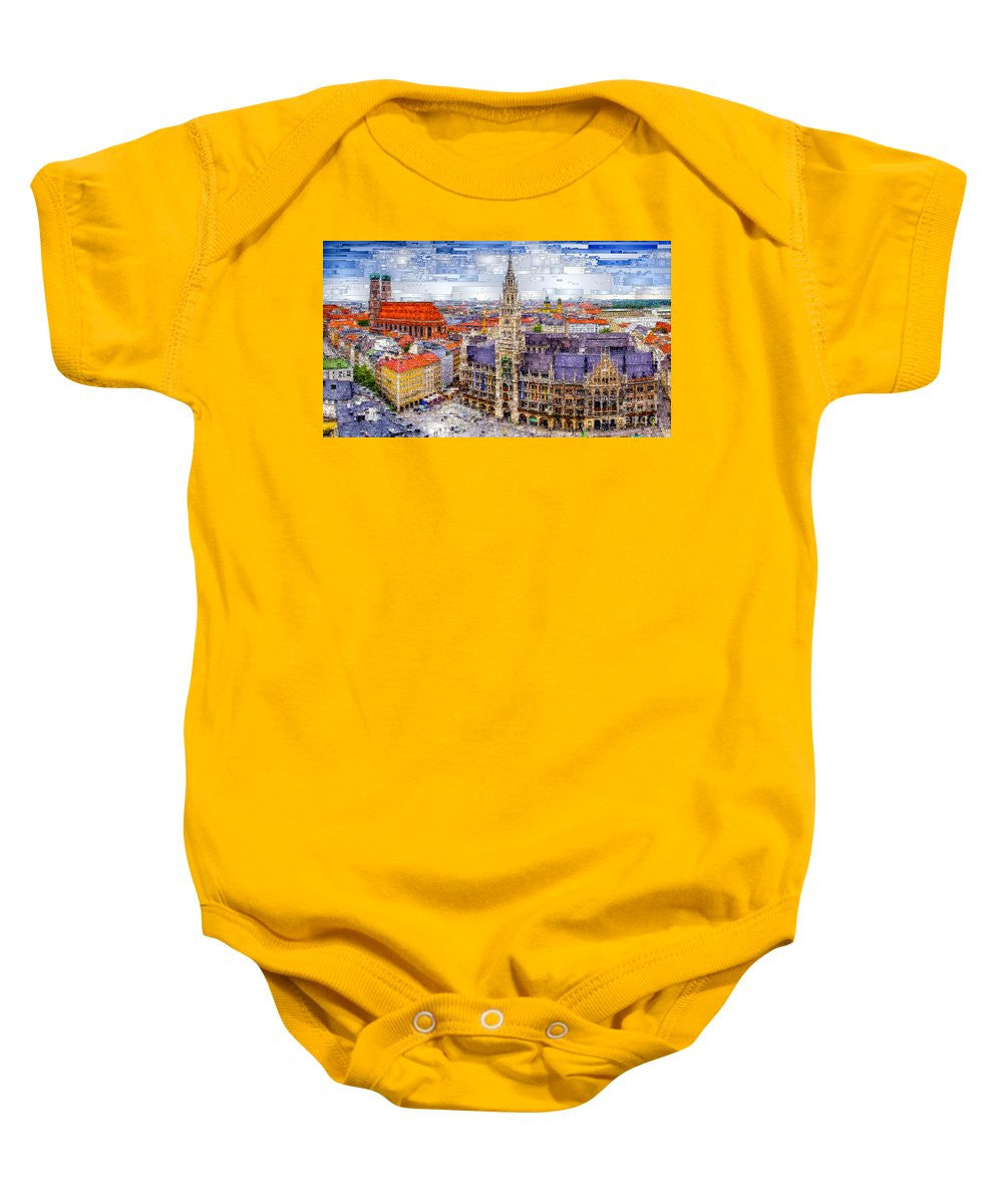 Baby Onesie - Munich Cityscape