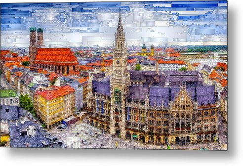 Metal Print - Munich Cityscape