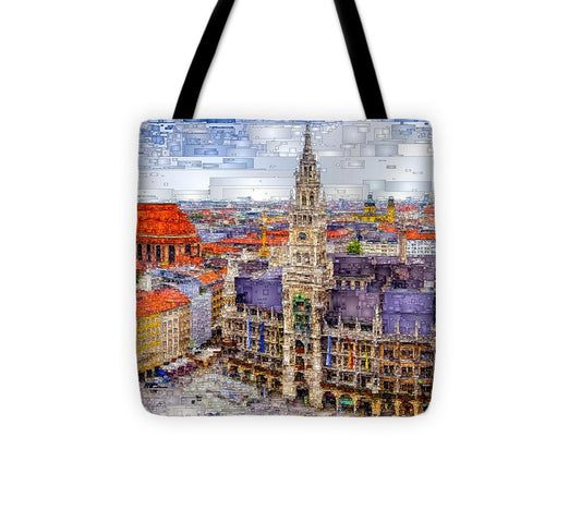 Sac fourre-tout - Paysage urbain de Munich