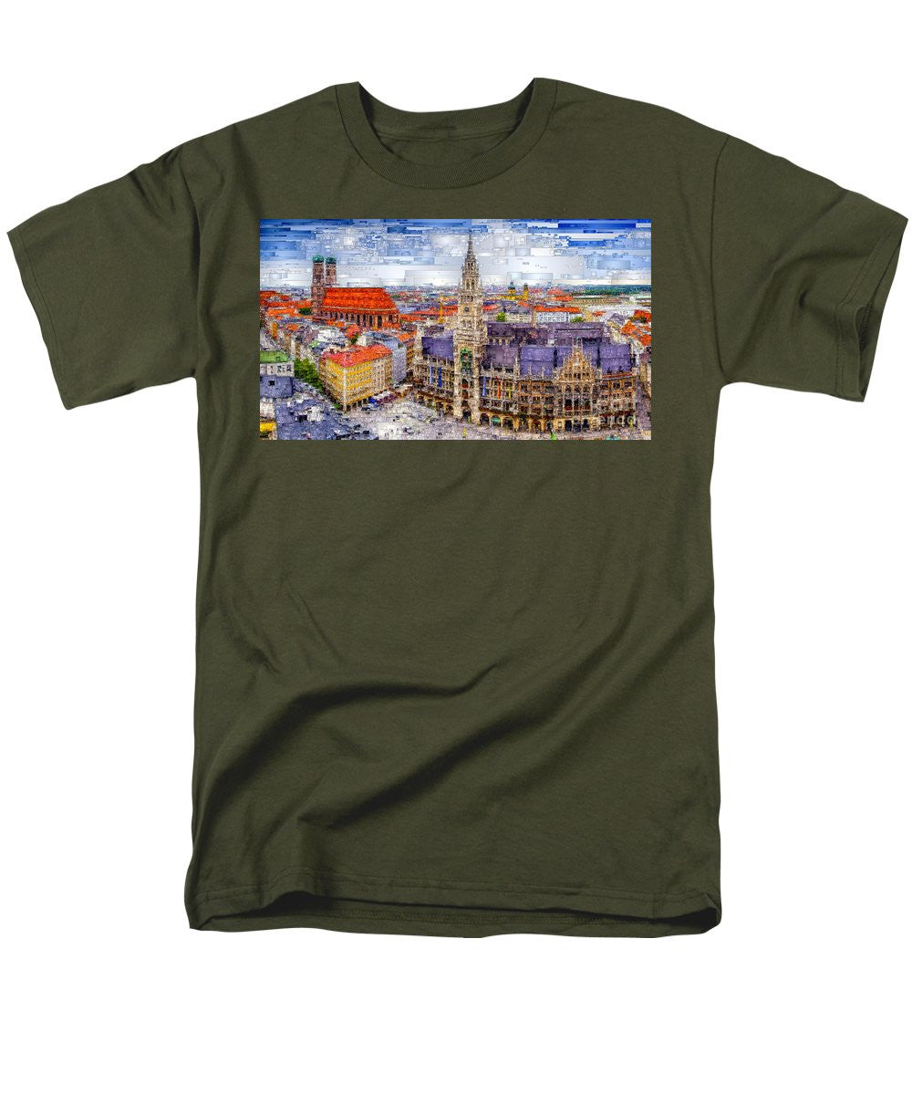 Men's T-Shirt  (Regular Fit) - Munich Cityscape