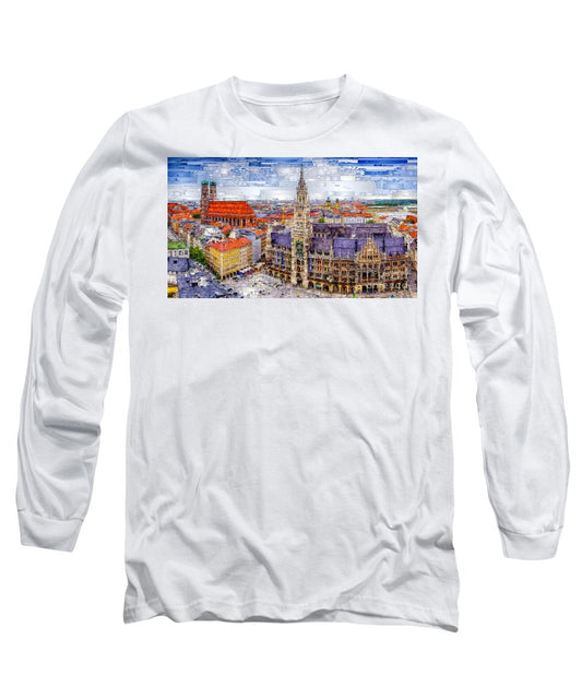 Long Sleeve T-Shirt - Munich Cityscape