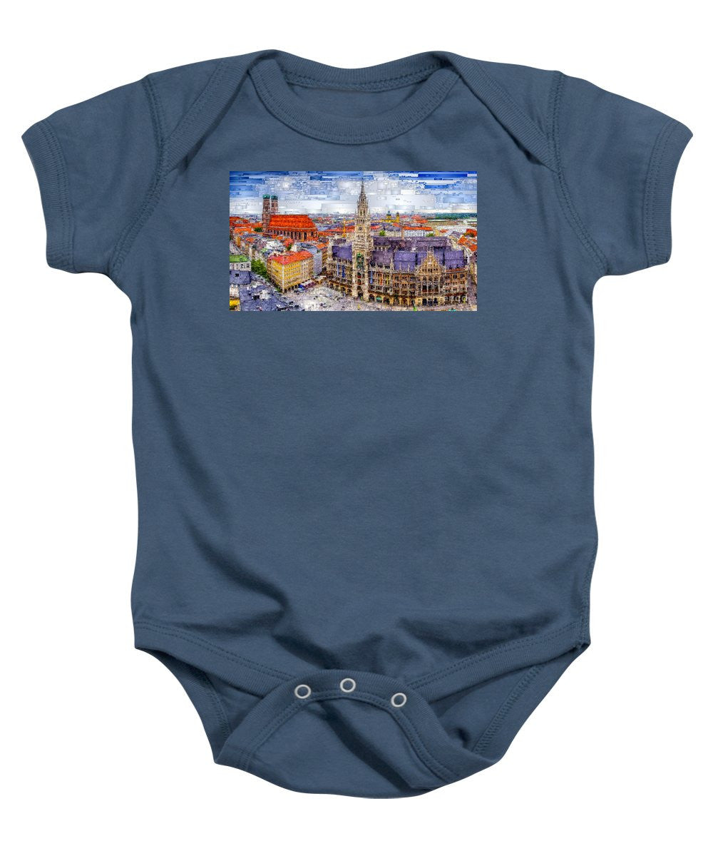 Baby Onesie - Munich Cityscape