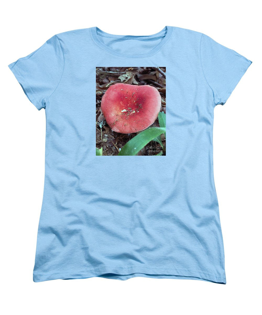 T-shirt pour femme (coupe standard) - Champignons dans les bois