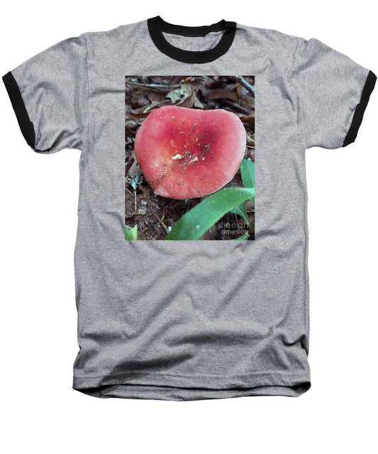 Baseball T-Shirt - Mushrooms In The Woods