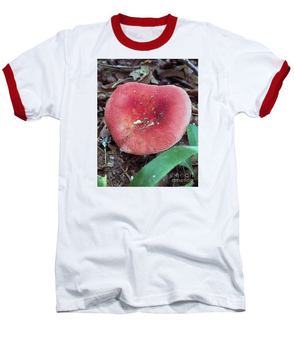 Baseball T-Shirt - Mushrooms In The Woods