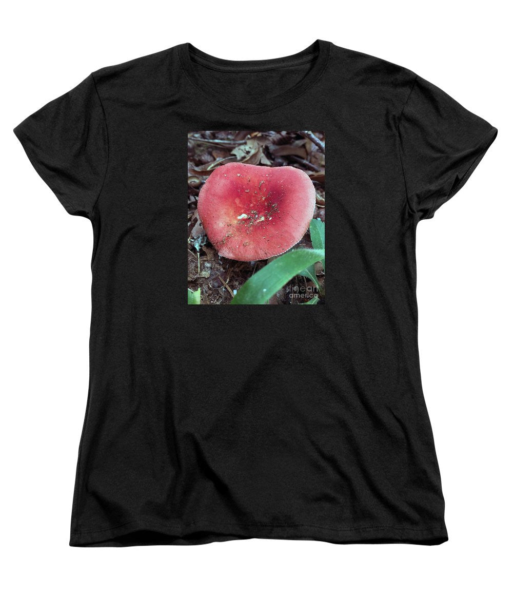 T-shirt pour femme (coupe standard) - Champignons dans les bois