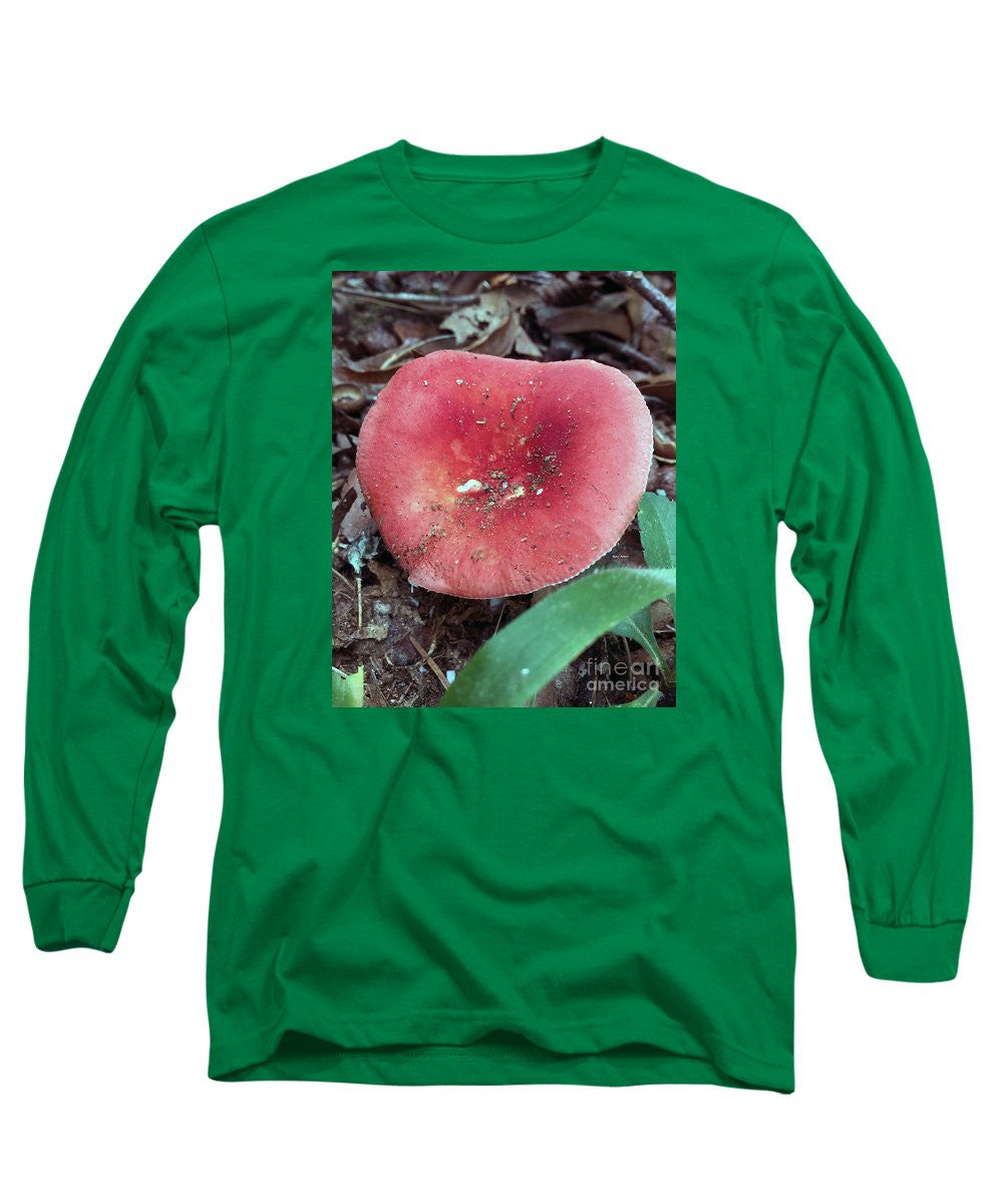 Long Sleeve T-Shirt - Mushrooms In The Woods